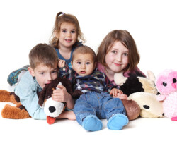 Fotoshooting mit Kindern im Fotostudio in Wolfwil Kanton Solothurn zwischen Olten und Langenthal